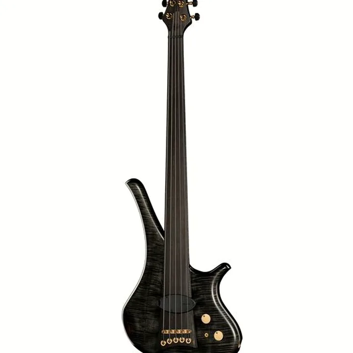 La basse électrique Marleaux Diva 5 Flamed Maple BKB – Avis & Test