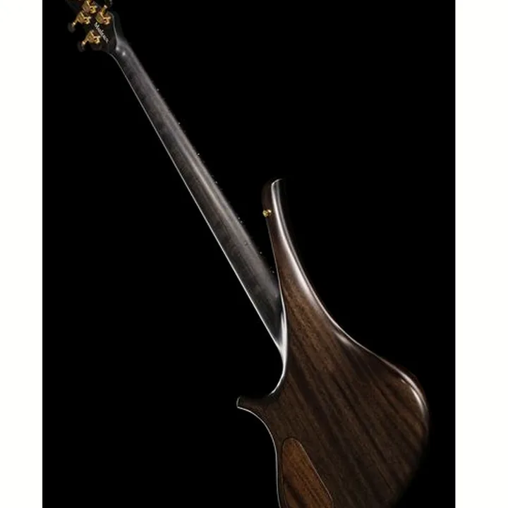 La basse électrique Marleaux Diva 5 Flamed Maple BKB – Avis & Test