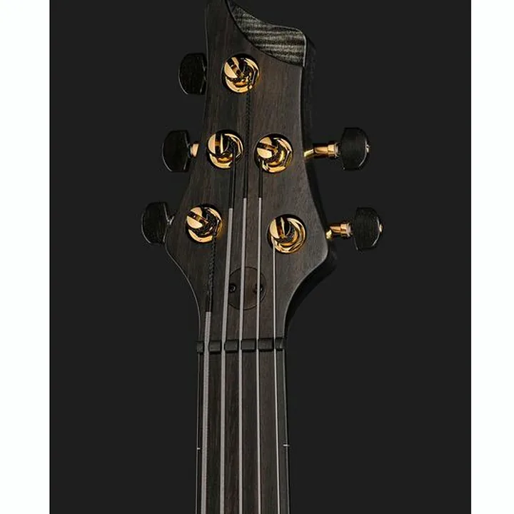 La basse électrique Marleaux Diva 5 Flamed Maple BKB – Avis & Test
