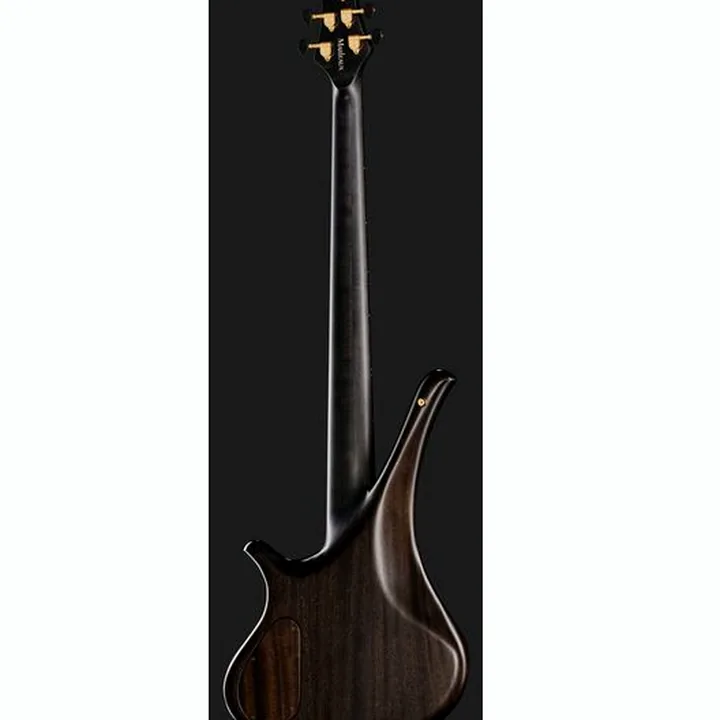 La basse électrique Marleaux Diva 5 Flamed Maple BKB – Avis & Test