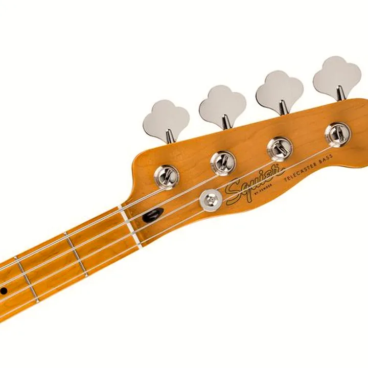 La basse électrique Squier CV Tele Bass MN PPG VWT / Test, Avis et Comparatif
