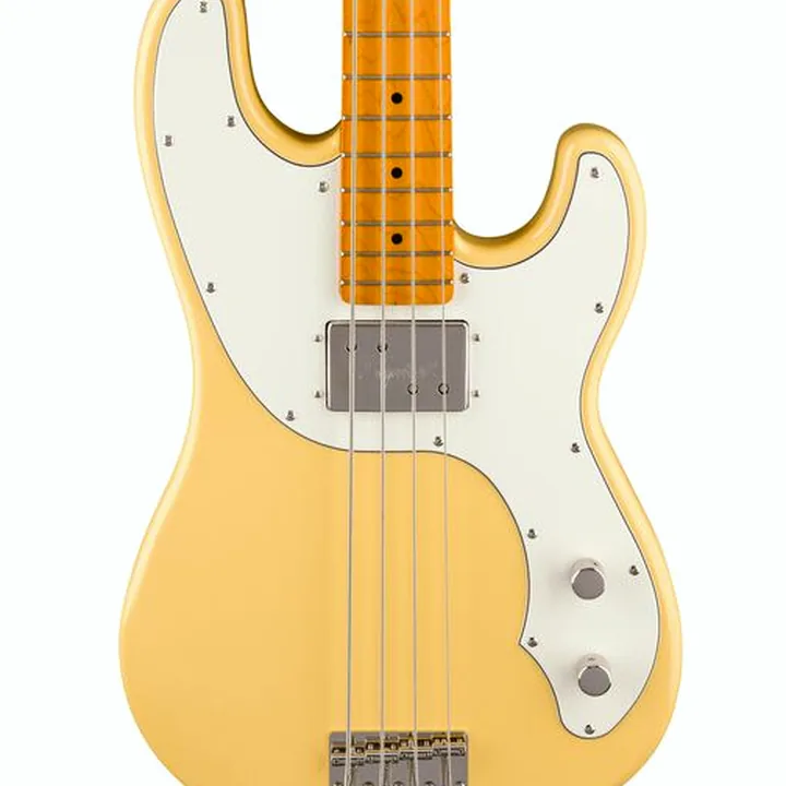 La basse électrique Squier CV Tele Bass MN PPG VWT / Test, Avis et Comparatif