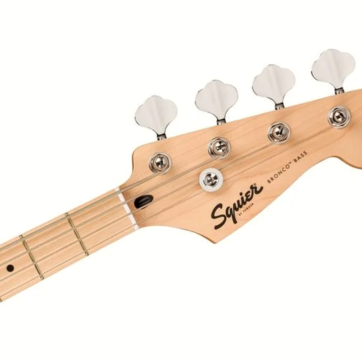 La basse électrique Squier Sonic Bronco Tahitian Coral / Test, Avis & Comparatif