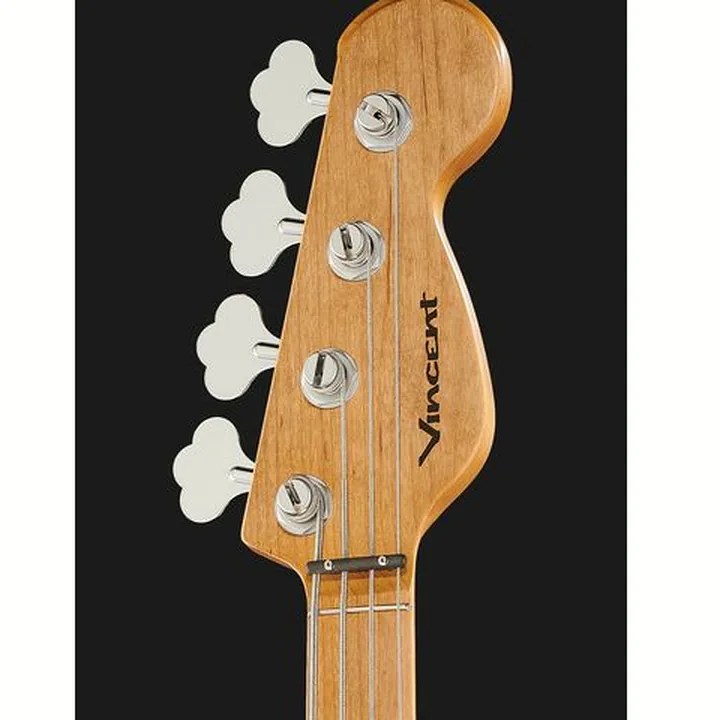 La basse électrique Vincent Bass Guitars Akkurat 4 Celeste Test et Avis