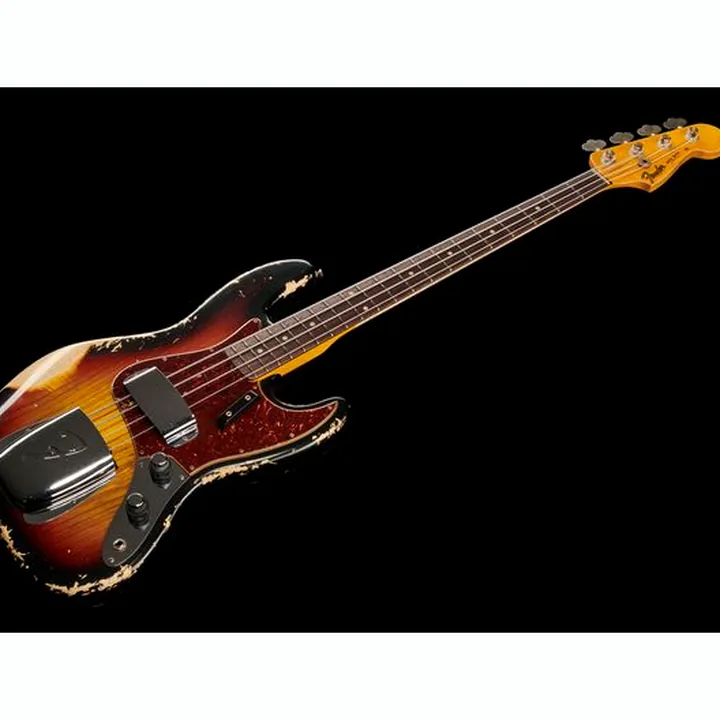 La basse Fender 62 Jazz Bass Heavy Relic 3TS – Test, Avis