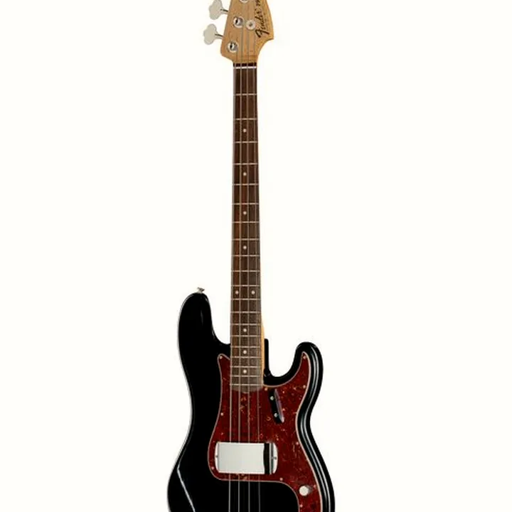 Basse Fender 69 P-Bass RW Black CC