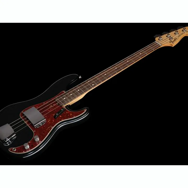 La basse Fender 69 P-Bass RW Black CC , Test et Avis