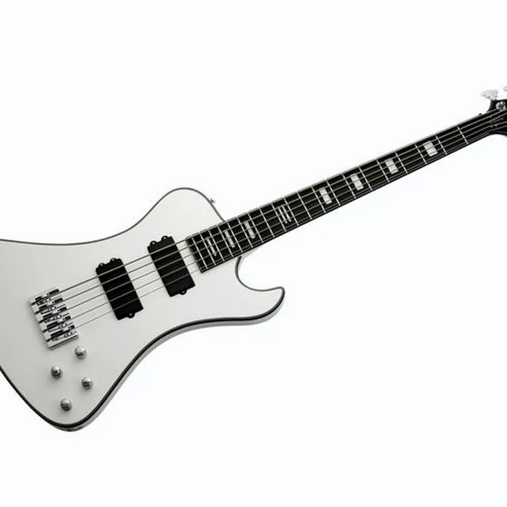 La basse Hagstrom Nekromant 5 White Gloss , Avis, Test et Comparatif