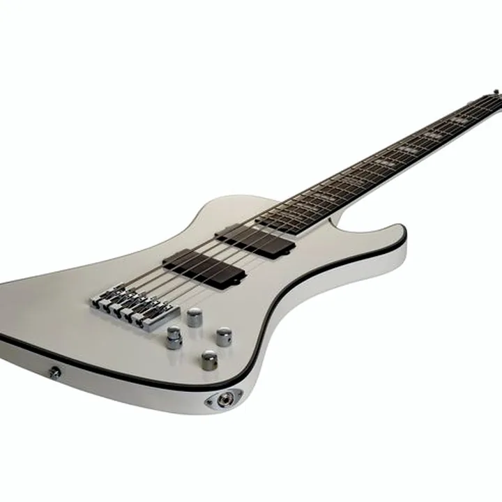 La basse Hagstrom Nekromant 5 White Gloss , Avis, Test et Comparatif
