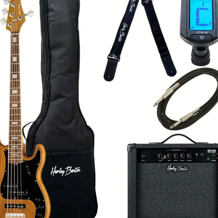 La basse Harley Benton MV-5PJ Natural Set Avis, Comparatif & Test
