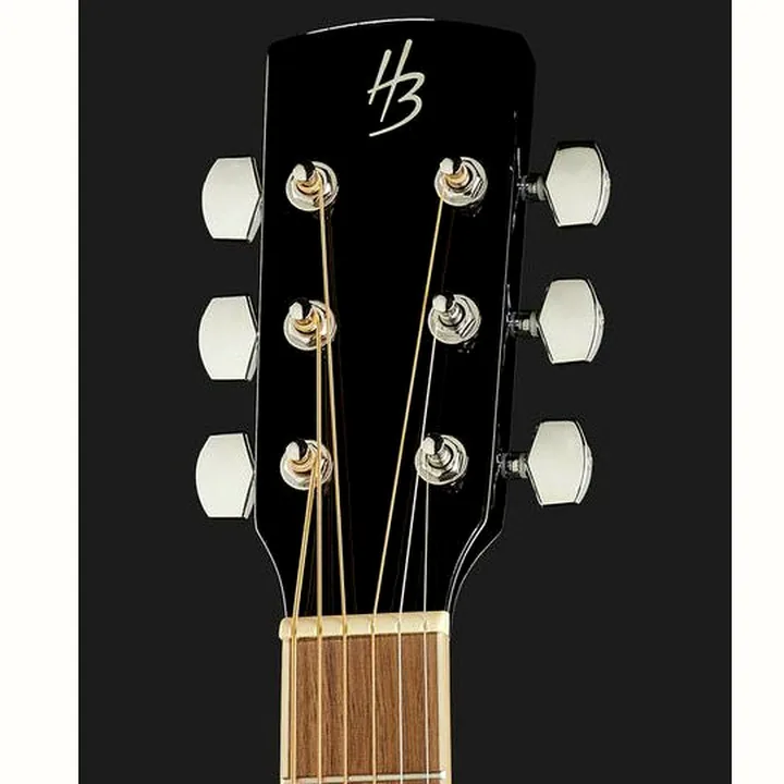 La guitare acoustique Harley Benton CLD-60SCE BK Custom Line / Avis, Comparatif et Test