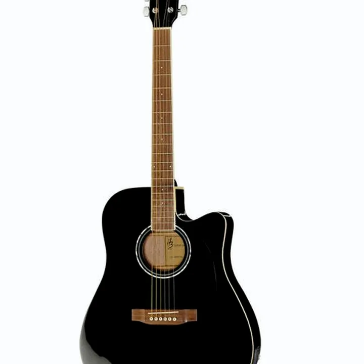 La guitare acoustique Harley Benton CLD-60SCE BK Custom Line / Avis, Comparatif et Test