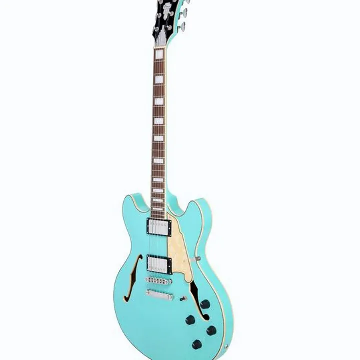 La guitare électrique DAngelico Premier DC Surf Green Test, Avis, Comparatif