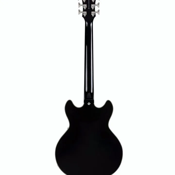 La guitare électrique DAngelico Premier Mini DC Black Flake Test, Avis