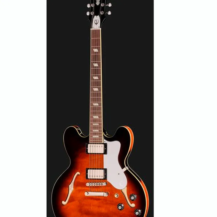 La guitare électrique Epiphone Bonehead Riviera DTSB Test, Avis