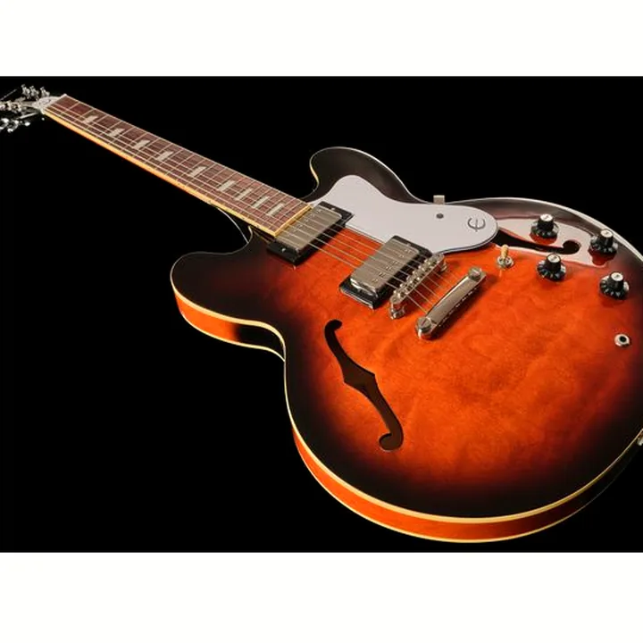 La guitare électrique Epiphone Bonehead Riviera DTSB Test, Avis