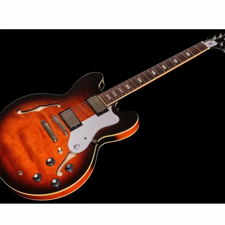 La guitare électrique Epiphone Bonehead Riviera DTSB Test, Avis