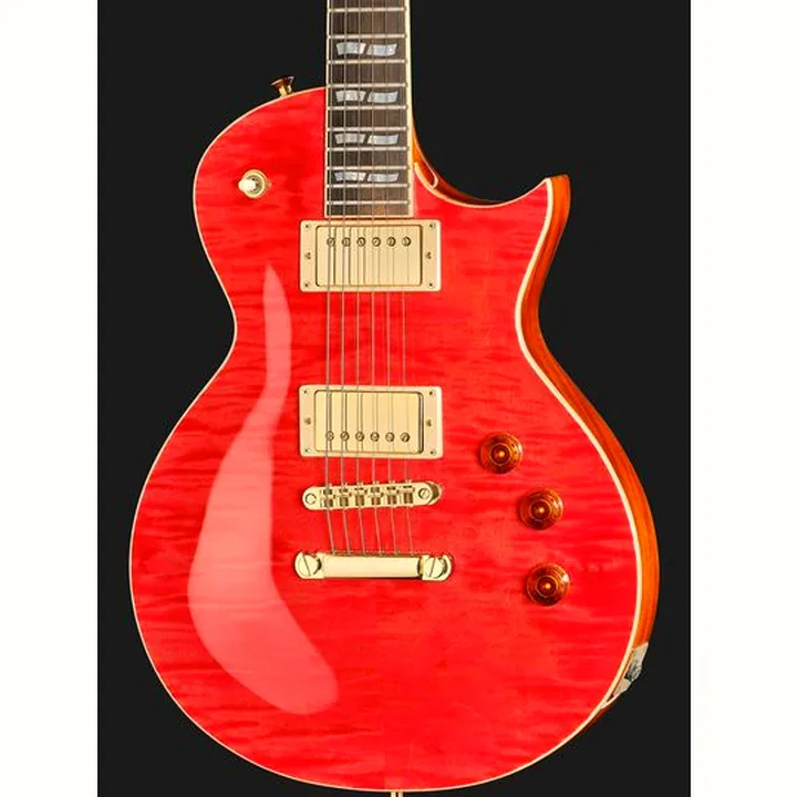 La guitare électrique ESP Eclipse USA Raspberry : Avis, Comparatif, Test