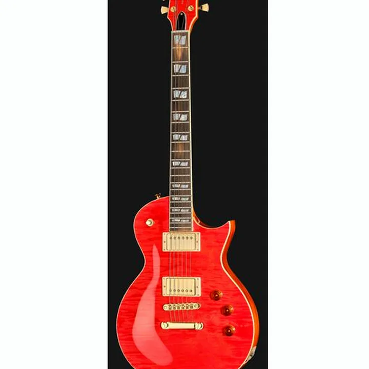 La guitare électrique ESP Eclipse USA Raspberry : Avis, Comparatif, Test