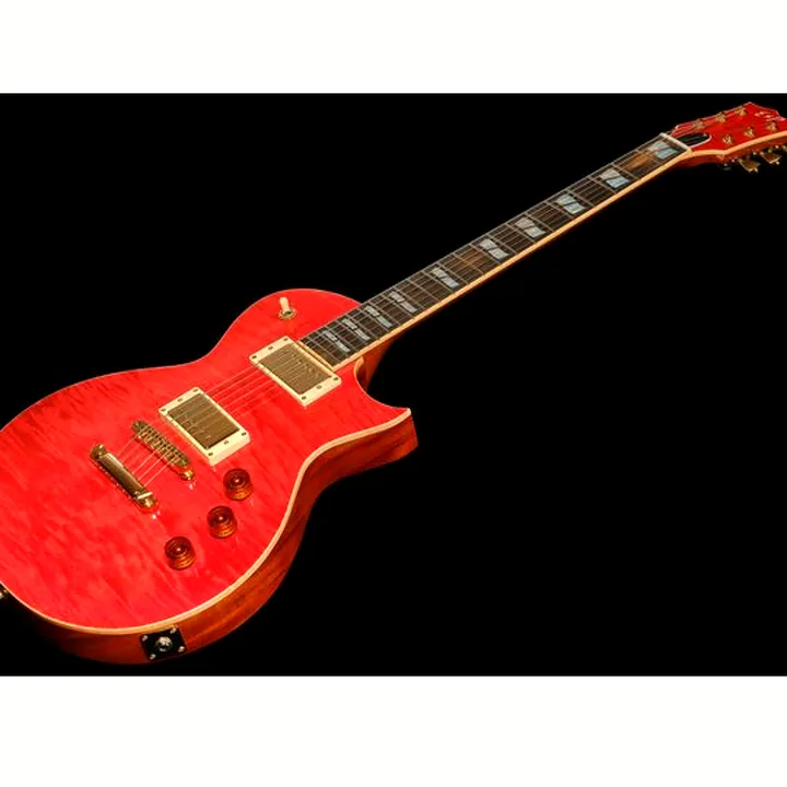 La guitare électrique ESP Eclipse USA Raspberry : Avis, Comparatif, Test