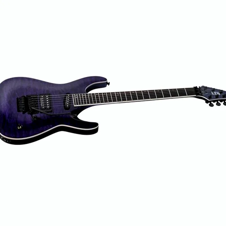 La guitare électrique ESP LTD ALR-II QM STP Andy Laroque Avis & Test