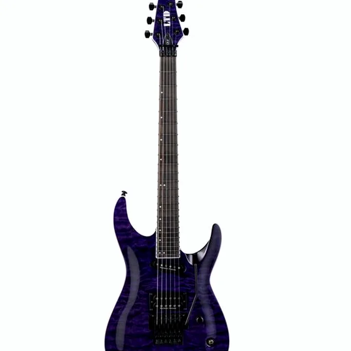 La guitare électrique ESP LTD ALR-II QM STP Andy Laroque Avis & Test