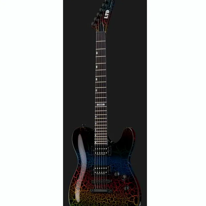 La guitare électrique ESP LTD Eclipse ´87 NT Rainbow CRK Avis, Test et Comparatif