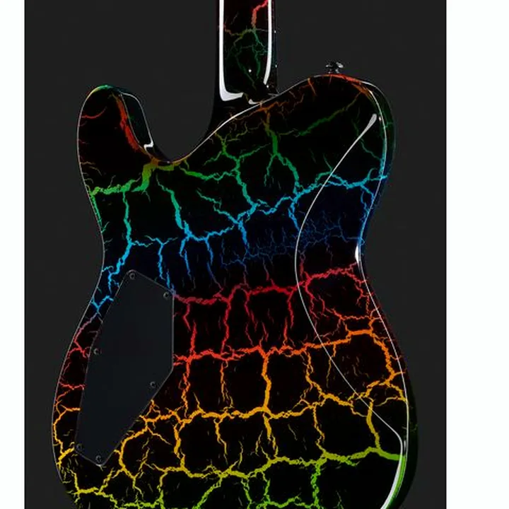 La guitare électrique ESP LTD Eclipse ´87 NT Rainbow CRK Avis, Test et Comparatif