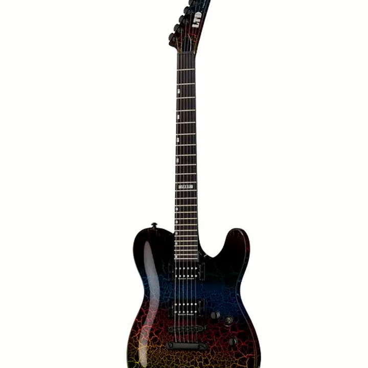 Guitare électrique ESP LTD Eclipse ´87 NT Rainbow CRK