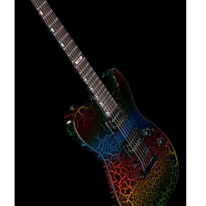 La guitare électrique ESP LTD Eclipse ´87 NT Rainbow CRK Avis, Test et Comparatif