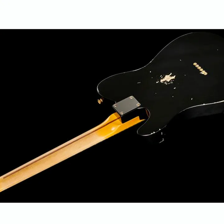 La guitare électrique Fender 52 Tele BLK Relic Test, Comparatif & Avis