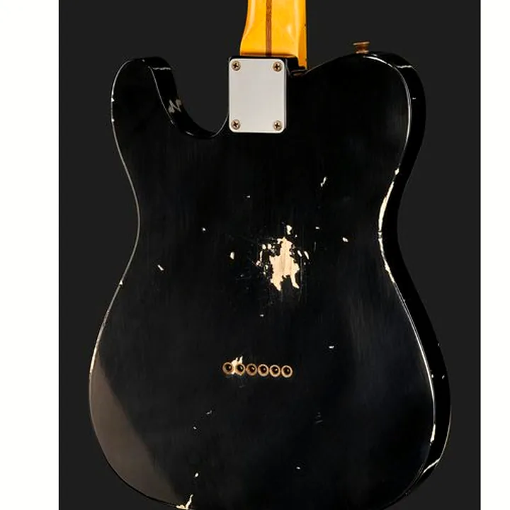 La guitare électrique Fender 52 Tele BLK Relic Test, Comparatif & Avis