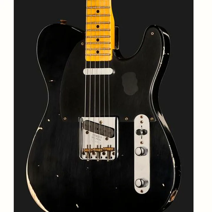 La guitare électrique Fender 52 Tele BLK Relic Test, Comparatif & Avis