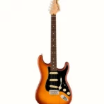 La guitare électrique Fender FSR Am Perf Strat Timber HNYB , Test, Avis, Comparatif