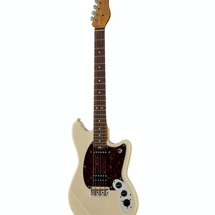 La guitare électrique Flamma E1000L Vintage White Avis & Test