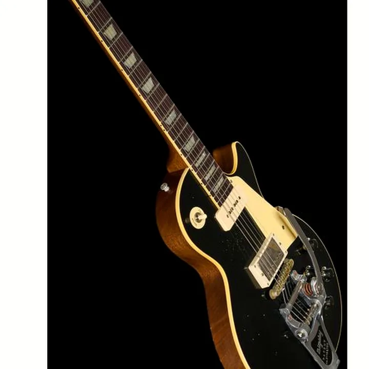 La guitare électrique Gibson Les Paul 56 Ebony Bigsby LA – Test, Comparatif & Avis