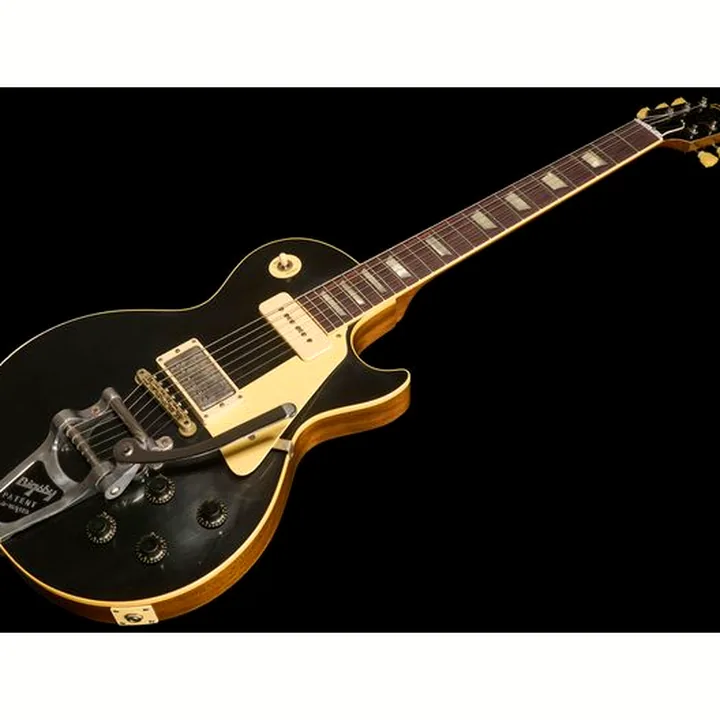 La guitare électrique Gibson Les Paul 56 Ebony Bigsby LA – Test, Comparatif & Avis
