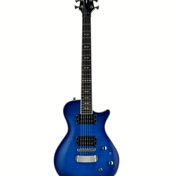 Guitare électrique Hagstrom Ultra Swede Worn Denim Burst