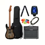 La guitare électrique Harley Benton Fusion-III HSH Roasted Bundle , Test, Avis et Comparatif