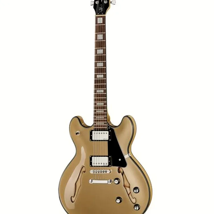 La guitare électrique Harley Benton HB-35Plus Shoreline Gold Comparatif, Avis & Test