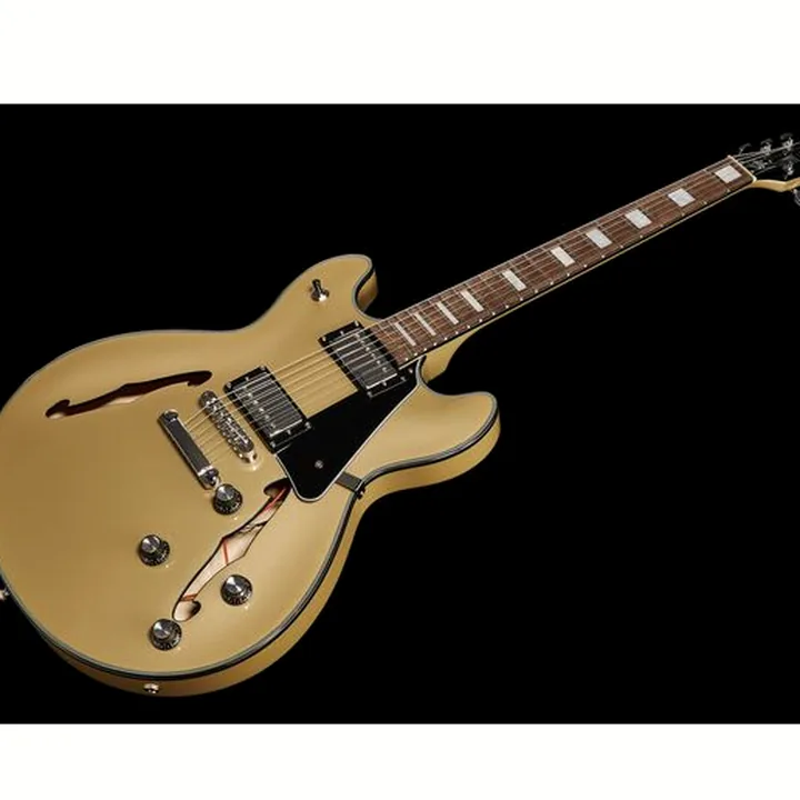 La guitare électrique Harley Benton HB-35Plus Shoreline Gold Comparatif, Avis & Test