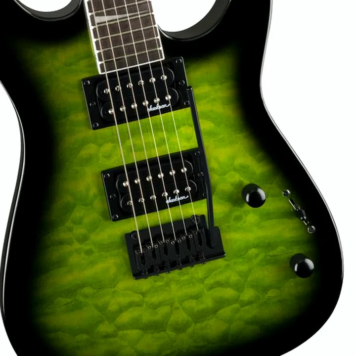La guitare électrique Jackson JS20 DKQ 2PT TR Green : Avis, Test et Comparatif