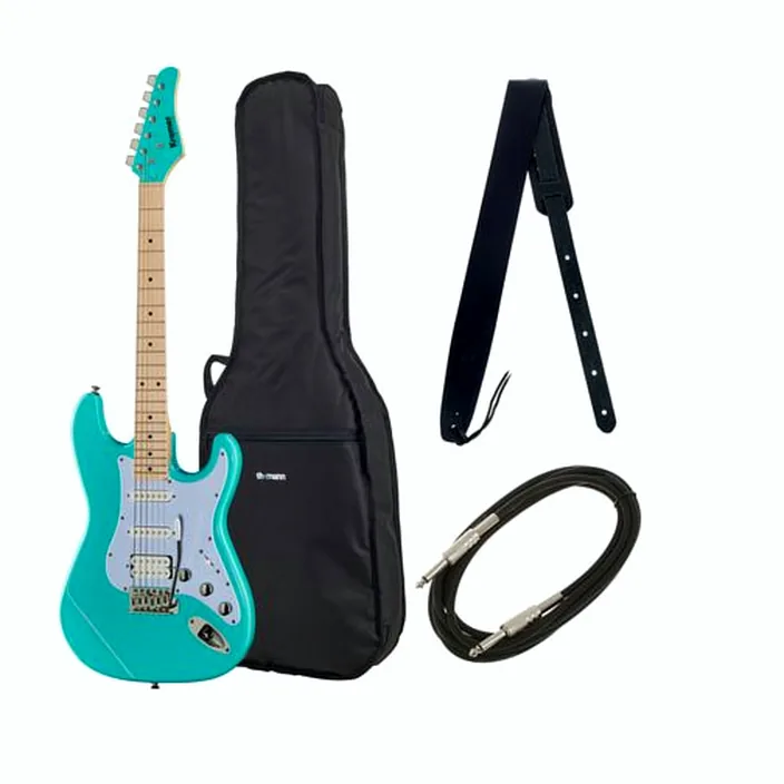 Guitare électrique Kramer Guitars Focus VT211S Teal Bundle