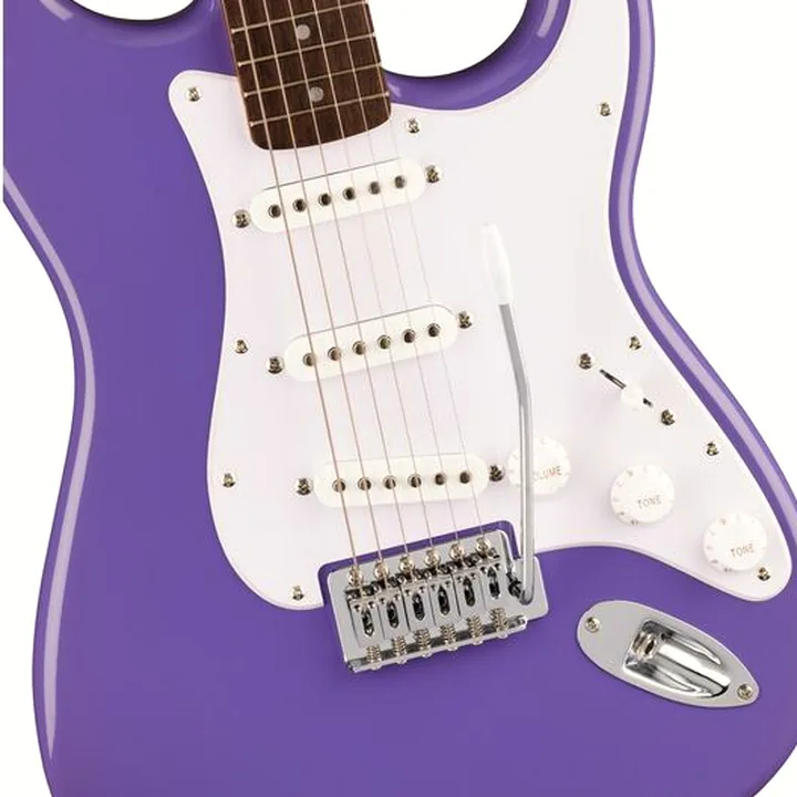 La guitare électrique Squier Sonic Strat LRL Ultraviolet – Test, Comparatif, Avis