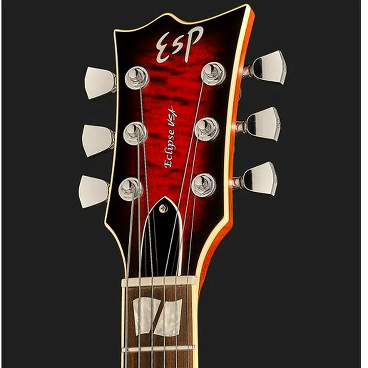 La guitare ESP Eclipse USA Black Cherry SB : Avis, Comparatif & Test