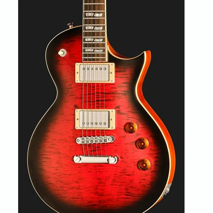 La guitare ESP Eclipse USA Black Cherry SB : Avis, Comparatif & Test