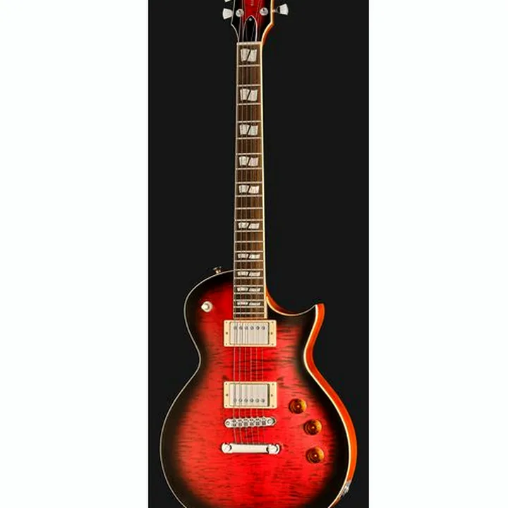 La guitare ESP Eclipse USA Black Cherry SB : Avis, Comparatif & Test