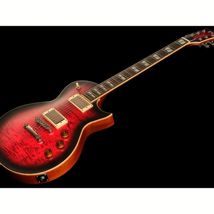 La guitare ESP Eclipse USA Black Cherry SB : Avis, Comparatif & Test