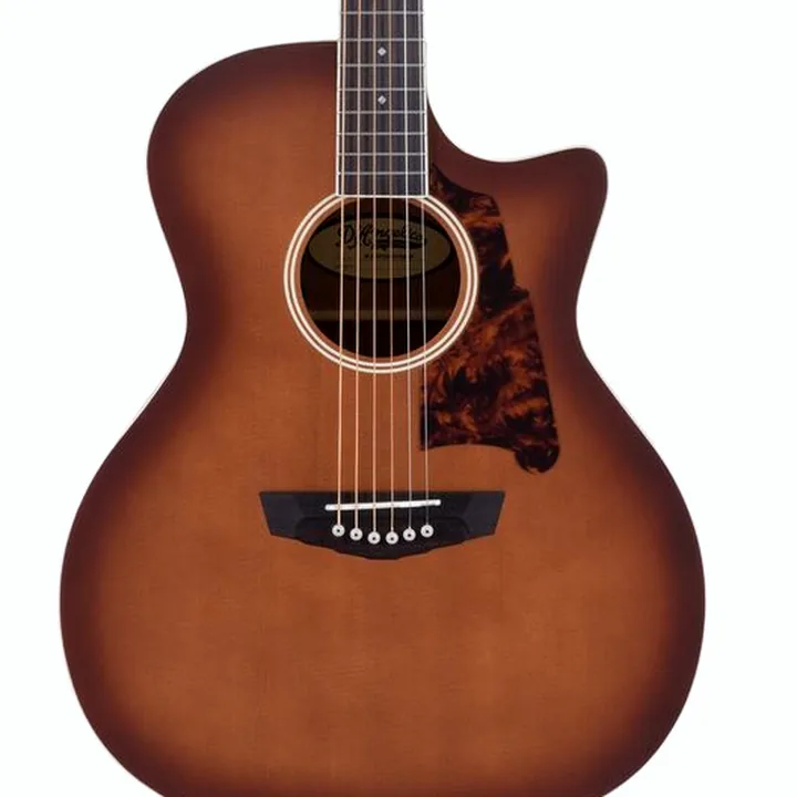 La guitare folk DAngelico Premier Gramercy Caramel Burst , Avis & Test