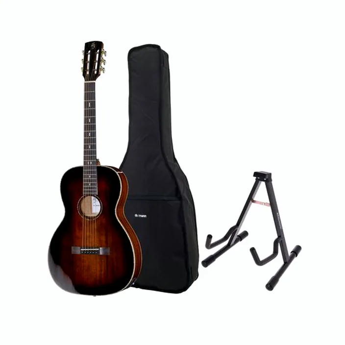 Guitare Harley Benton CLP-12SM BRS Solid Top Bundle